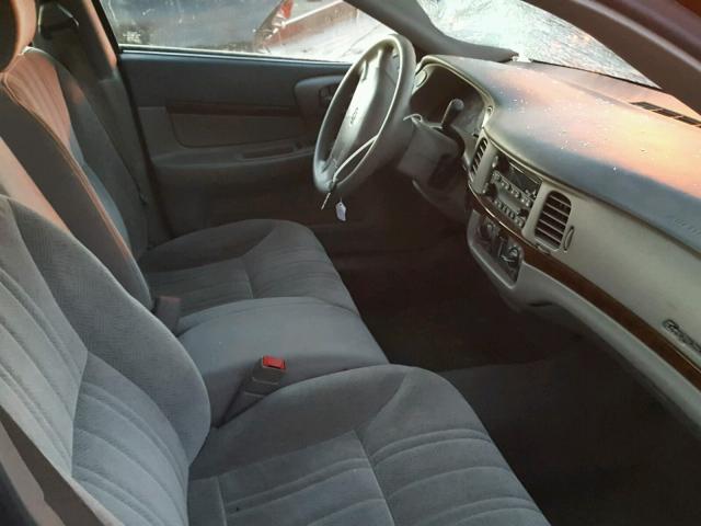 2G1WF52E139269061 - 2003 CHEVROLET IMPALA 栗色 照片 5