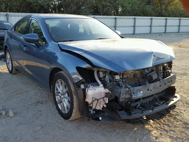 JM1GJ1U60E1154435 - 2014 MAZDA 6 SPORT BLUE photo 1