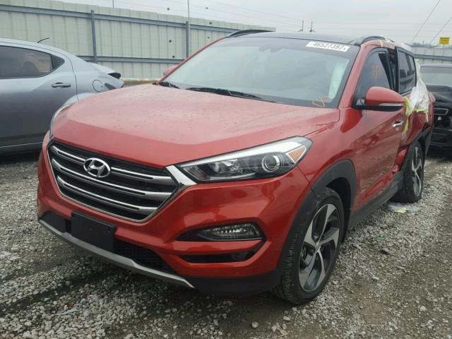 KM8J33A24GU128933 - 2016 HYUNDAI TUCSON LIM ORANGE photo 2