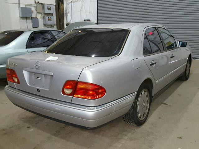 WDBJF65H2XA729253 - 1999 MERCEDES-BENZ E 320 SILVER photo 4