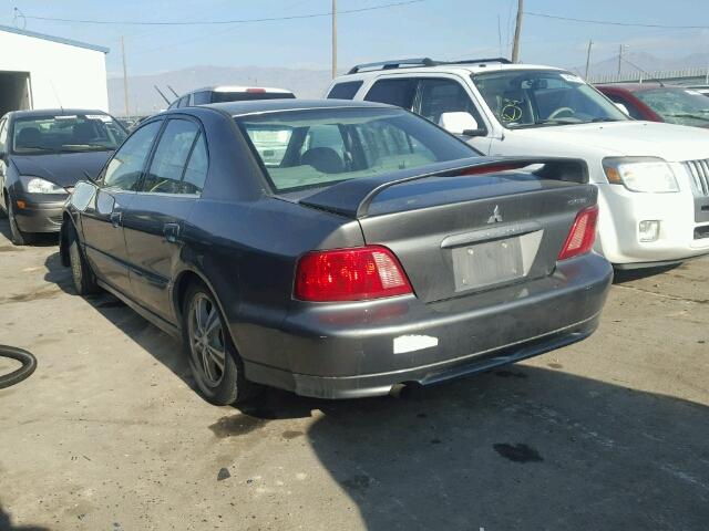 4A3AA46H13E213582 - 2003 MITSUBISHI GALANT ES GRAY photo 3