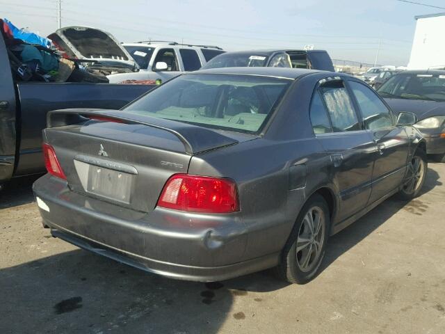 4A3AA46H13E213582 - 2003 MITSUBISHI GALANT ES GRAY photo 4