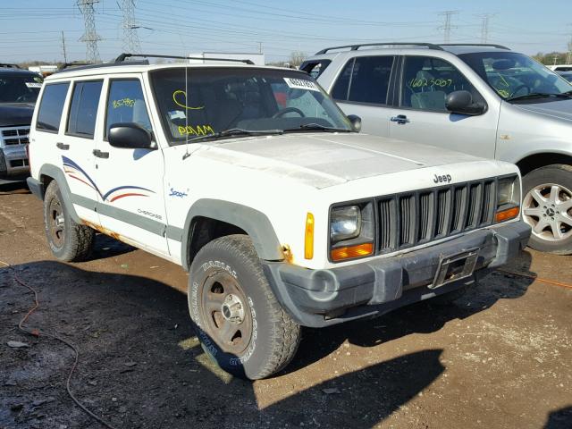 1J4FJ68S1WL178629 - 1998 JEEP CHEROKEE S WHITE photo 1