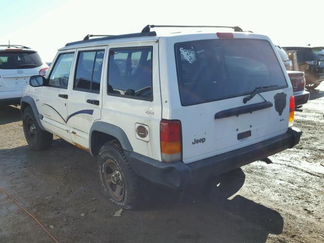 1J4FJ68S1WL178629 - 1998 JEEP CHEROKEE S WHITE photo 3