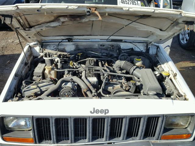 1J4FJ68S1WL178629 - 1998 JEEP CHEROKEE S WHITE photo 7