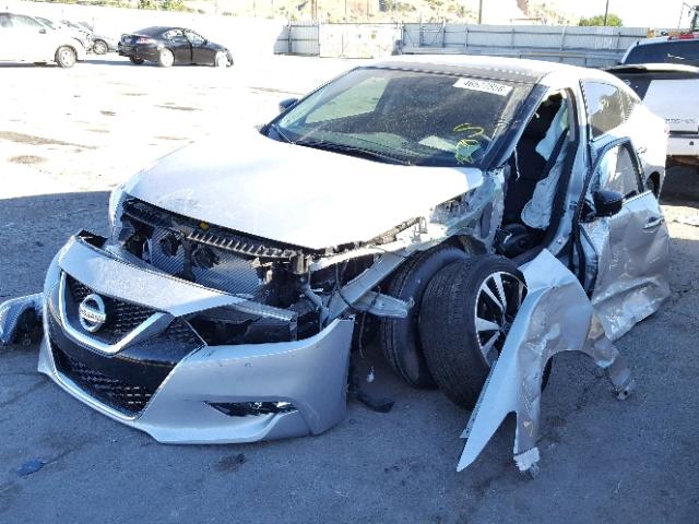 1N4AA6AP4JC391319 - 2018 NISSAN MAXIMA 3.5 SILVER photo 2