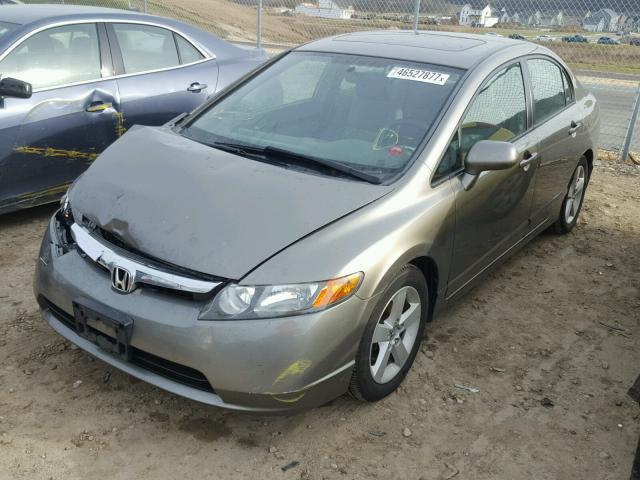 1HGFA16866L023544 - 2006 HONDA CIVIC EX 灰色 照片 2