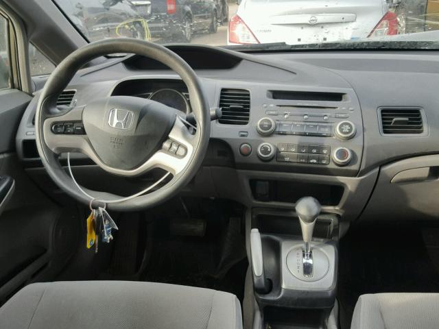 1HGFA16866L023544 - 2006 HONDA CIVIC EX GRAY photo 9