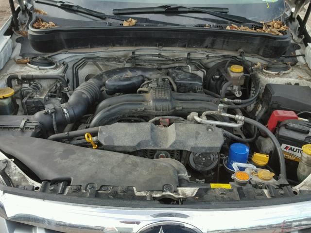 JF2SHADC8CH443046 - 2012 SUBARU FORESTER WHITE photo 7