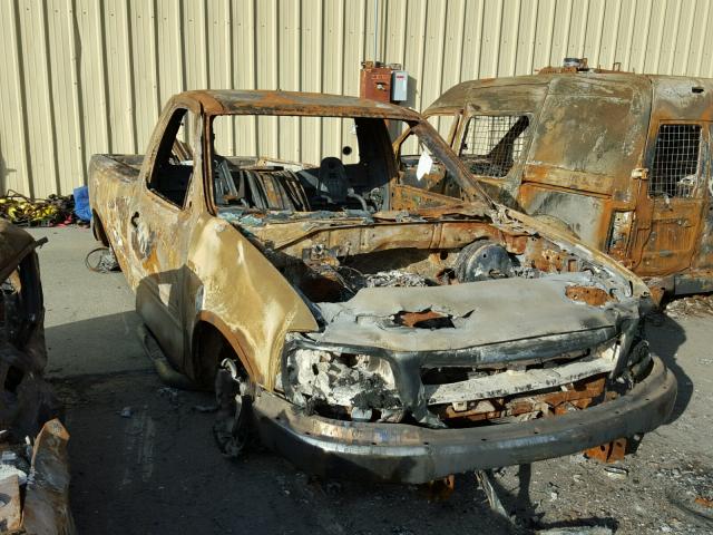 1FTZF17241NB97164 - 2001 FORD F150 BURN photo 1