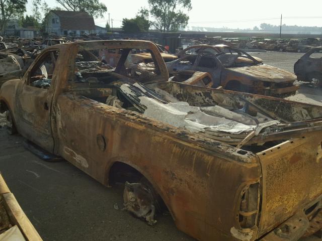 1FTZF17241NB97164 - 2001 FORD F150 BURN photo 3