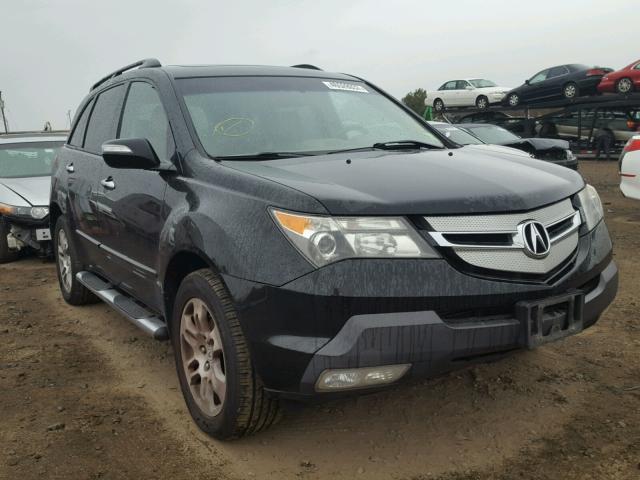 2HNYD28337H519979 - 2007 ACURA MDX TECHNO BLACK photo 1