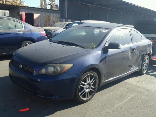JTKDE167280231953 - 2008 TOYOTA SCION TC 蓝色 照片 2