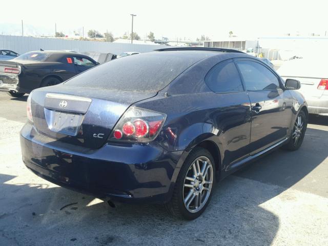 JTKDE167280231953 - 2008 TOYOTA SCION TC 蓝色 照片 4