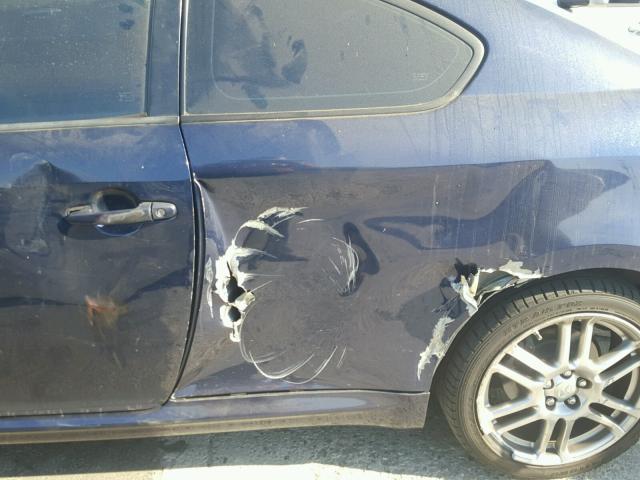 JTKDE167280231953 - 2008 TOYOTA SCION TC 蓝色 照片 9