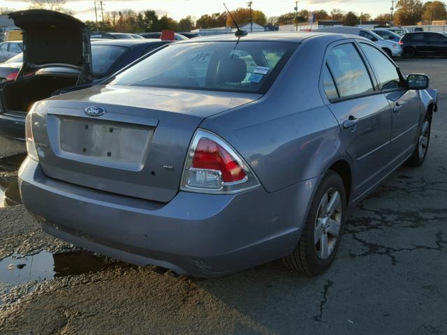 3FAHP07ZX7R253989 - 2007 FORD FUSION SE GRAY photo 4