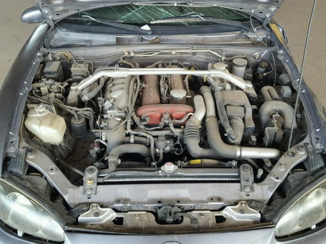 JM1NB354640409333 - 2004 MAZDA MX-5 MIATA GRAY photo 7