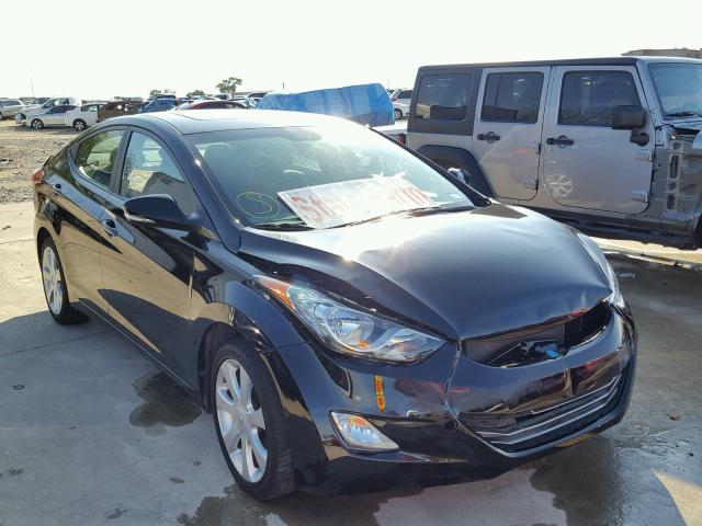 5NPDH4AE1BH049788 - 2011 HYUNDAI ELANTRA GL BLACK photo 1