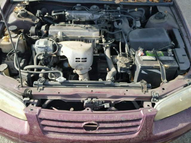 4T1BG22KXVU023098 - 1997 TOYOTA CAMRY CE BURGUNDY photo 7