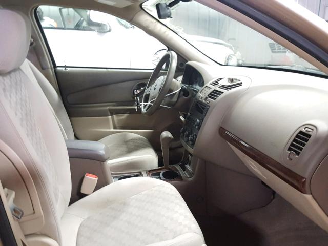 1G1ZT54885F327982 - 2005 CHEVROLET MALIBU LS GOLD photo 5