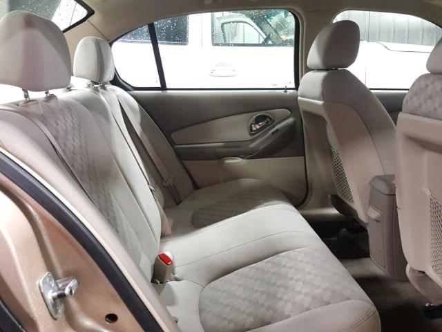 1G1ZT54885F327982 - 2005 CHEVROLET MALIBU LS GOLD photo 6