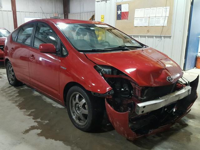 JTDKB20U187747840 - 2008 TOYOTA PRIUS RED photo 1