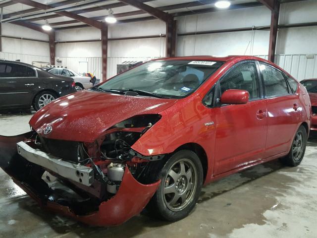 JTDKB20U187747840 - 2008 TOYOTA PRIUS RED photo 2