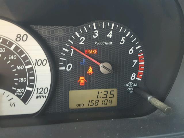 JTKKT624760132709 - 2006 TOYOTA SCION XA CHARCOAL photo 8