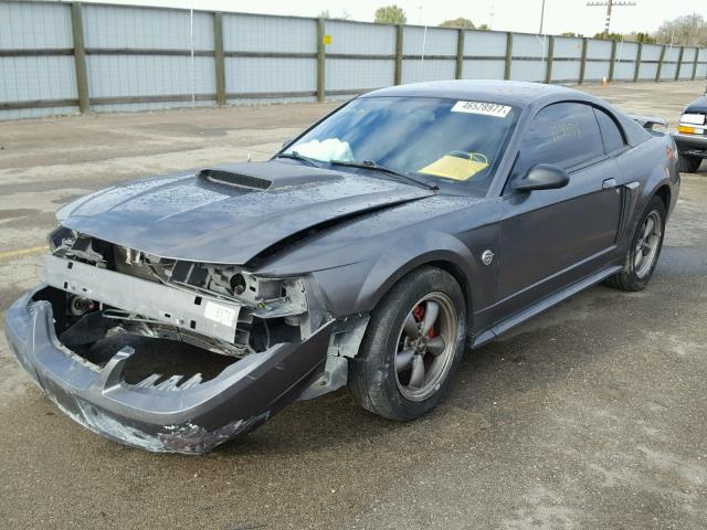 1FAFP42X44F109223 - 2004 FORD MUSTANG GT GRAY photo 2