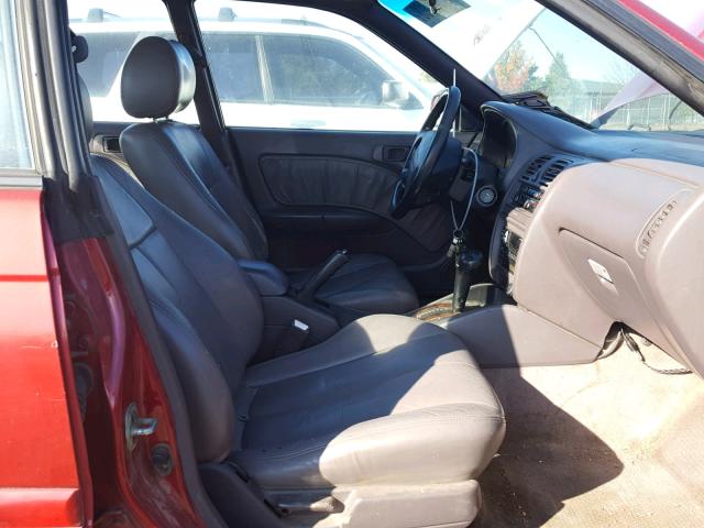 4S3BD6653T7207156 - 1996 SUBARU LEGACY LSI RED photo 5