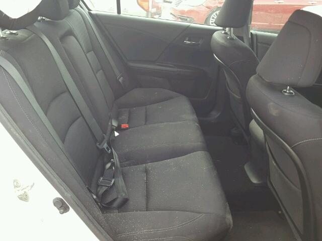 1HGCR2F50DA219964 - 2013 HONDA ACCORD SPO WHITE photo 6