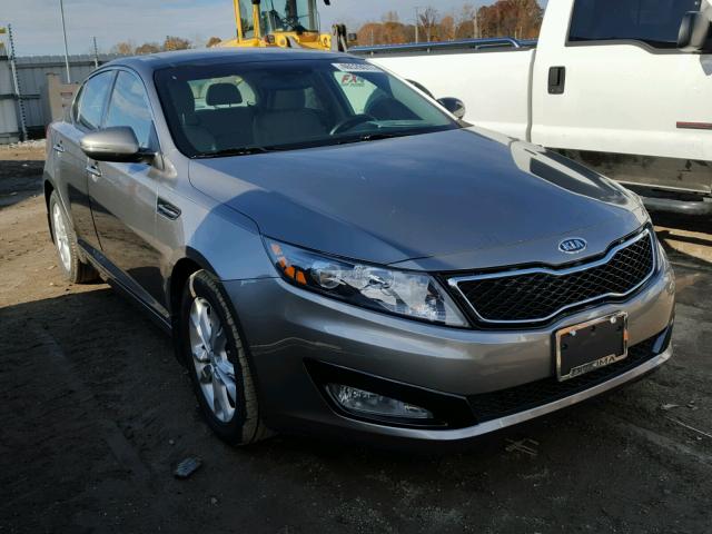 5XXGN4A65CG067769 - 2012 KIA OPTIMA EX GRAY photo 1