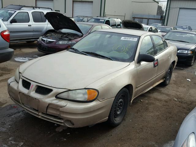 1G2NF52E33M620658 - 2003 PONTIAC GRAND AM TAN photo 2