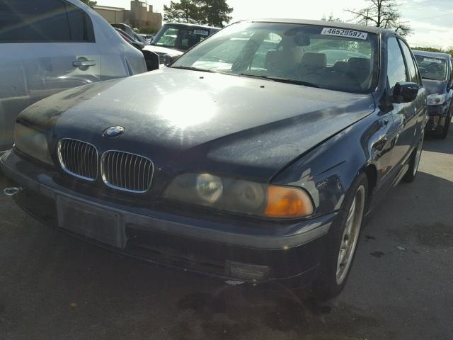 WBADN5341YGC93554 - 2000 BMW 540 BLUE photo 2