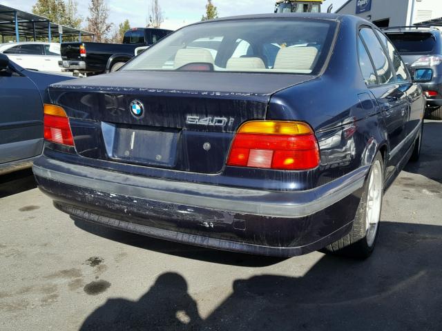 WBADN5341YGC93554 - 2000 BMW 540 BLUE photo 4