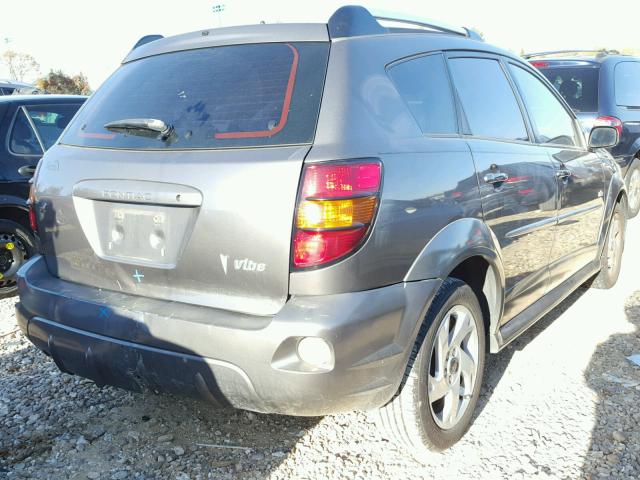 5Y2SL65897Z437843 - 2007 PONTIAC VIBE BROWN photo 4