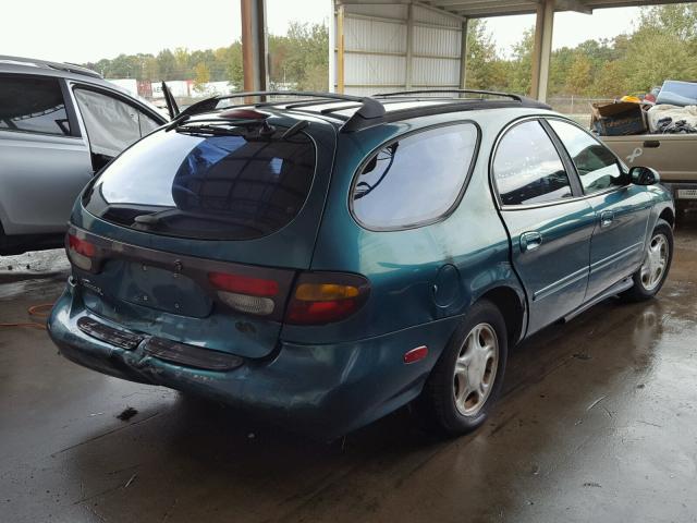 1FALP57U9VG281332 - 1997 FORD TAURUS GL GREEN photo 4