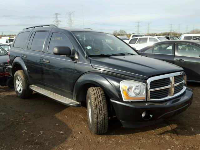 1D4HB58D45F523188 - 2005 DODGE DURANGO LI BLACK photo 1