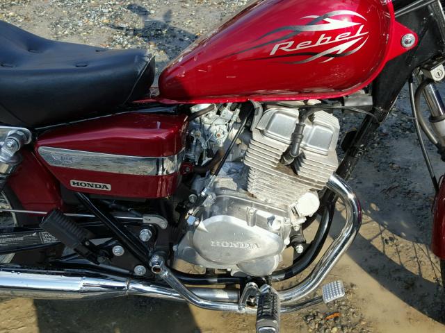 JH2MC1306DK701069 - 2013 HONDA CMX250 RED photo 7