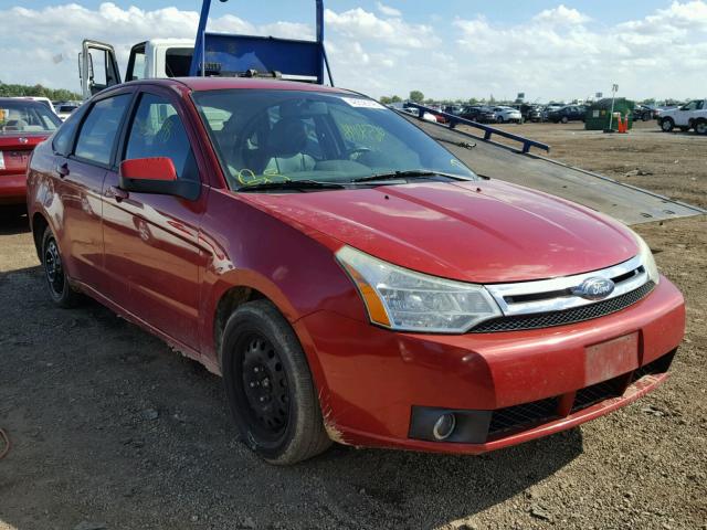 1FAHP36N39W105490 - 2009 FORD FOCUS SES RED photo 1