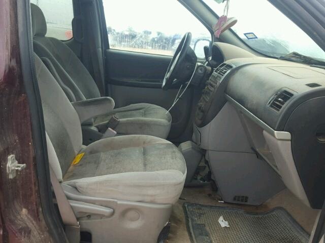 1GNDV23W18D160513 - 2008 CHEVROLET UPLANDER L 栗色 照片 5