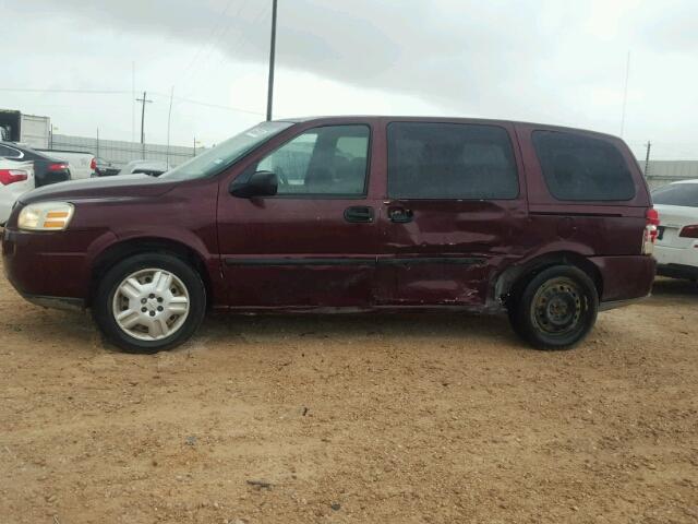 1GNDV23W18D160513 - 2008 CHEVROLET UPLANDER L 栗色 照片 9