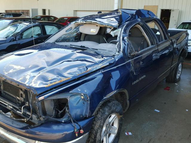 1D7HA18N16S658144 - 2006 DODGE RAM 1500 S BLUE photo 9