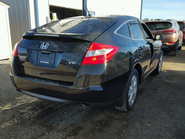 5J6TF1H54CL006320 - 2012 HONDA CROSSTOUR BLACK photo 4