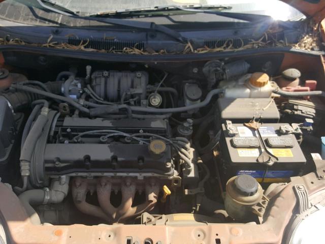 KL1TD66676B670410 - 2006 CHEVROLET AVEO BASE Қызғылт сары фото 7