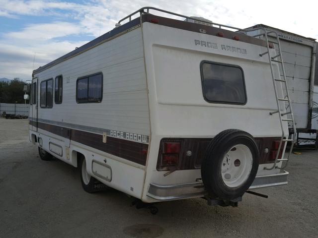 14R30389S5669 - 1980 PACE MOTORHOME WHITE photo 3