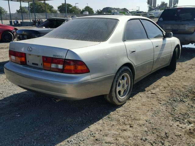 JT8BF28G2X5066159 - 1999 LEXUS ES 300 BEIGE photo 4