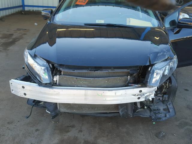 19XFB2F92EE273669 - 2014 HONDA CIVIC EXL Czarny zdjęcie 7
