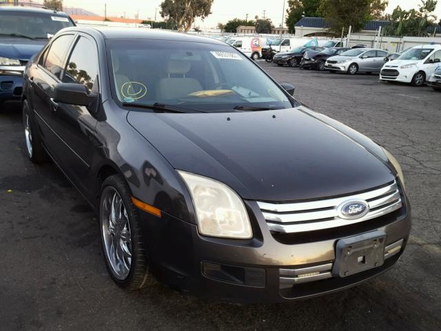 3FAFP06Z26R120277 - 2006 FORD FUSION S GRAY photo 1