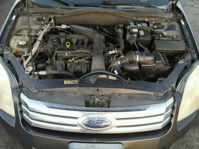 3FAFP06Z26R120277 - 2006 FORD FUSION S GRAY photo 7